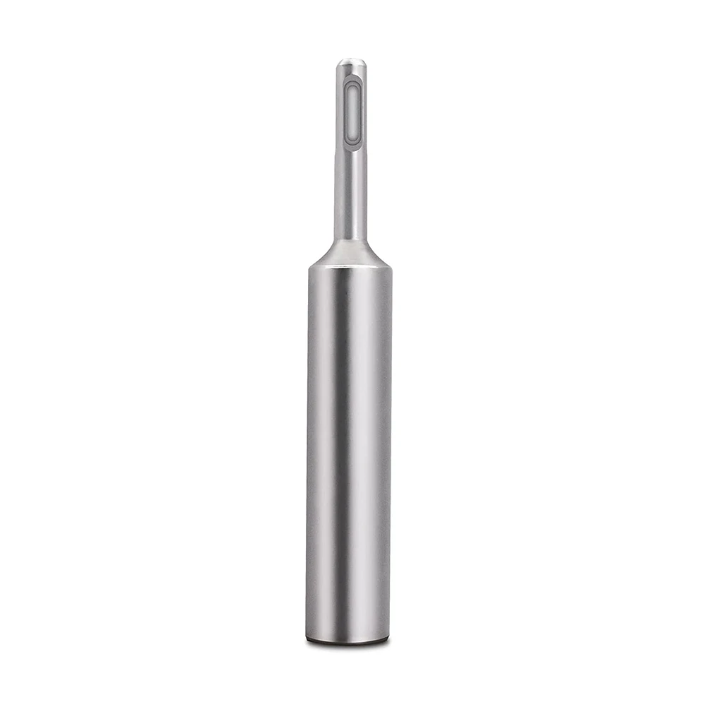 

Steel Hammer Drill Adapter Hand Tools Metal Ground Rod Driver SDS Plus Accessories Socket Adapter 130mm for 5/8 Inch Ground Rods
