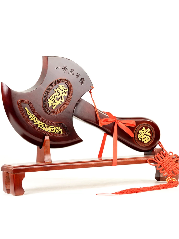 Подвеска-топор Taishan из красного дерева, домашний декор, домашний декор