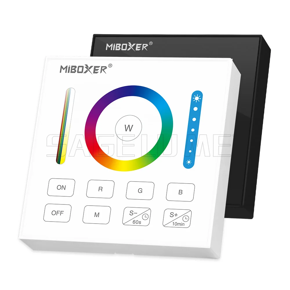Фото MiBoxer FUT088 FUT089 FUT089B FUT089S FUT100 FUT092 FUT092B B3 T3 B4 T4 B0 B8 S2 C5 Y3 M4 2,4G Беспроводной пульт дистанционного управления RGBCCT №2