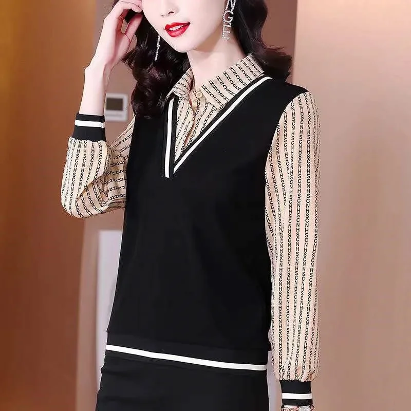 Нижняя рубашка в западном стиле женское новое пальто 2025 года модная блузка с