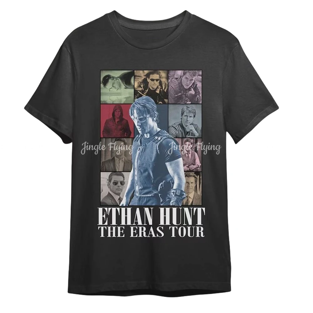 Футболка большого размера футболка унисекс с принтом Тома круиза Итана охоты