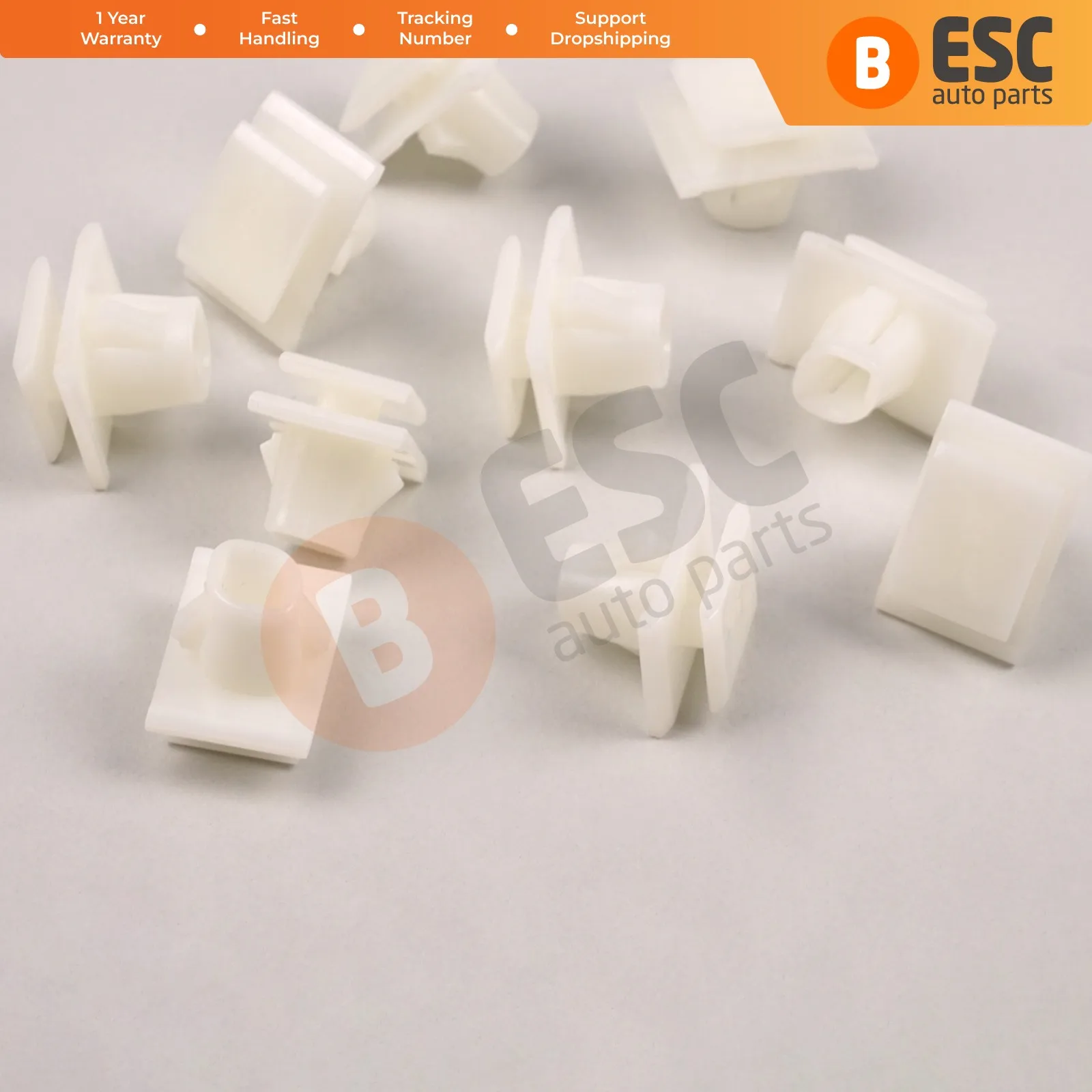 10 шт. молдинговые зажимы для передней и задней двери Honda Acura: 75315-STK-A01