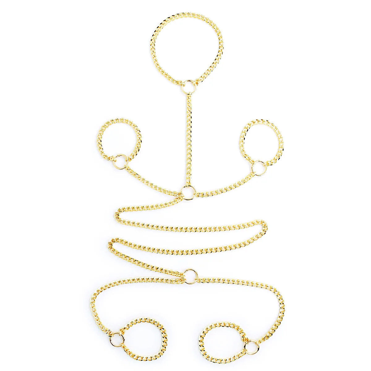 

Iron Chain Toys Tie Hands and Necks, Handcuffs, Women's Fun Props, Overall Restraint, Flirting Supplies, Binding Passion Sets