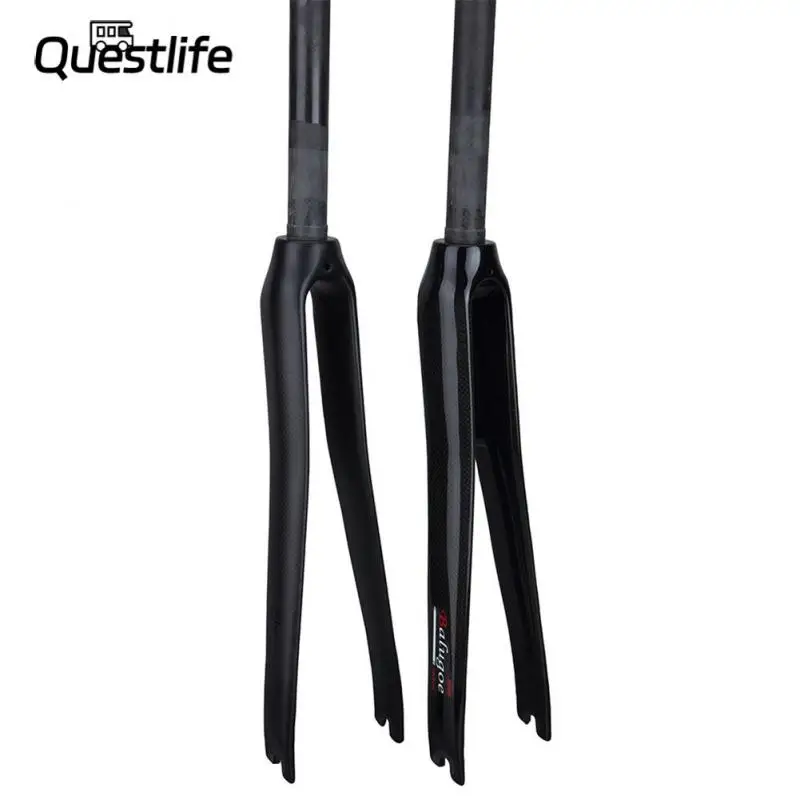 

Комфортный амортизатор, прочная противоскользящая передняя вилка для велосипеда, углеродное волокно, жесткая фотография, тормоз для велосипеда, алюминиевый сплав