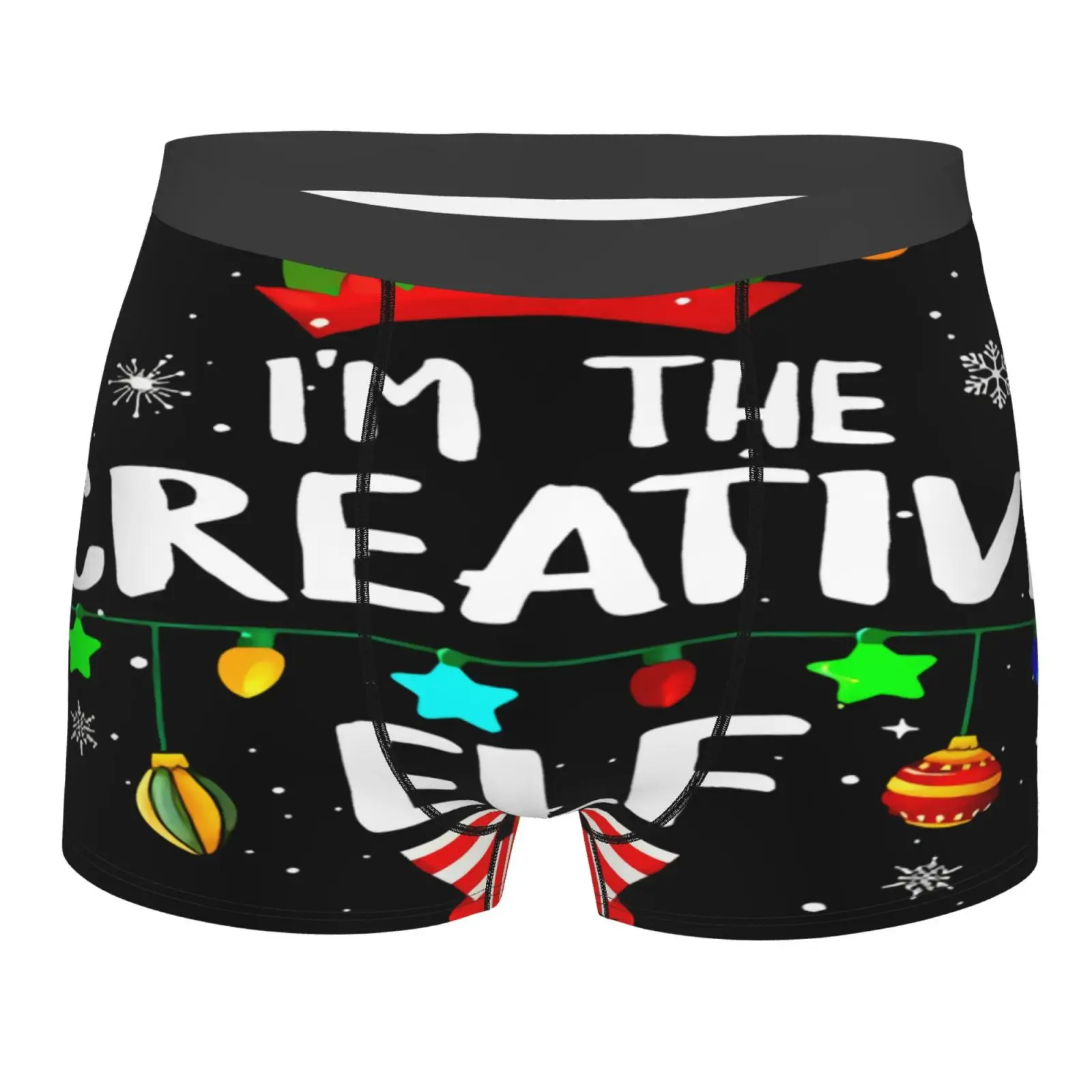 

Комплект рождественских трусов Im The Elf, мужские трусы, сексуальное нижнее белье для мужчин, мужское нижнее белье для мужчин, шорты для женщин ...