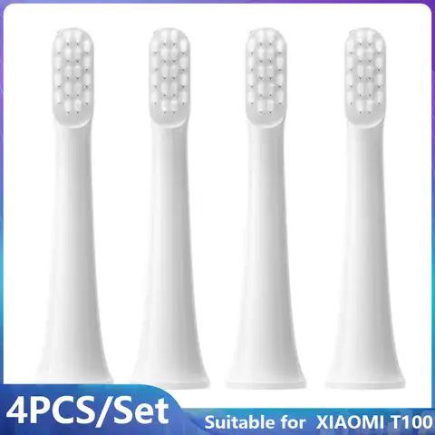 4 шт., сменные насадки для электрической зубной щетки XIAOMI T100