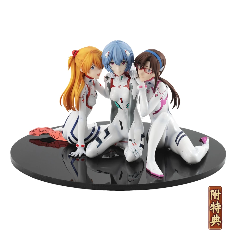 

Pre-Sale Evangelion Asuka Ayanami Rei Makinami Newtype Cover Ver. Japan Anime Figure Model Collectibles Action Figures Model Toy