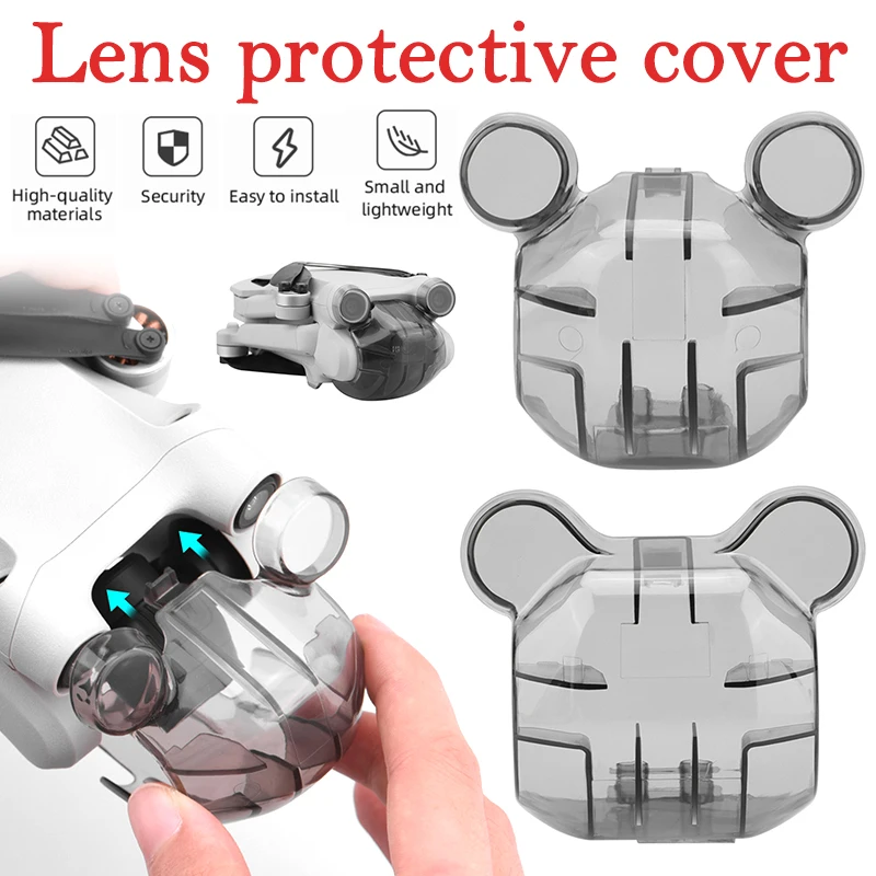 

Крышка объектива камеры для DJI Mini 3 Pro Drone Защита камеры шарнирный замок крышка объектива Защитная крышка объектива