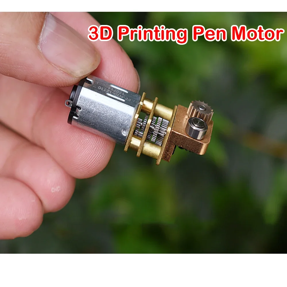 N20 Двигатель коробки передач постоянного тока 3 В 7 5 20 об/мин Медленноскоростной