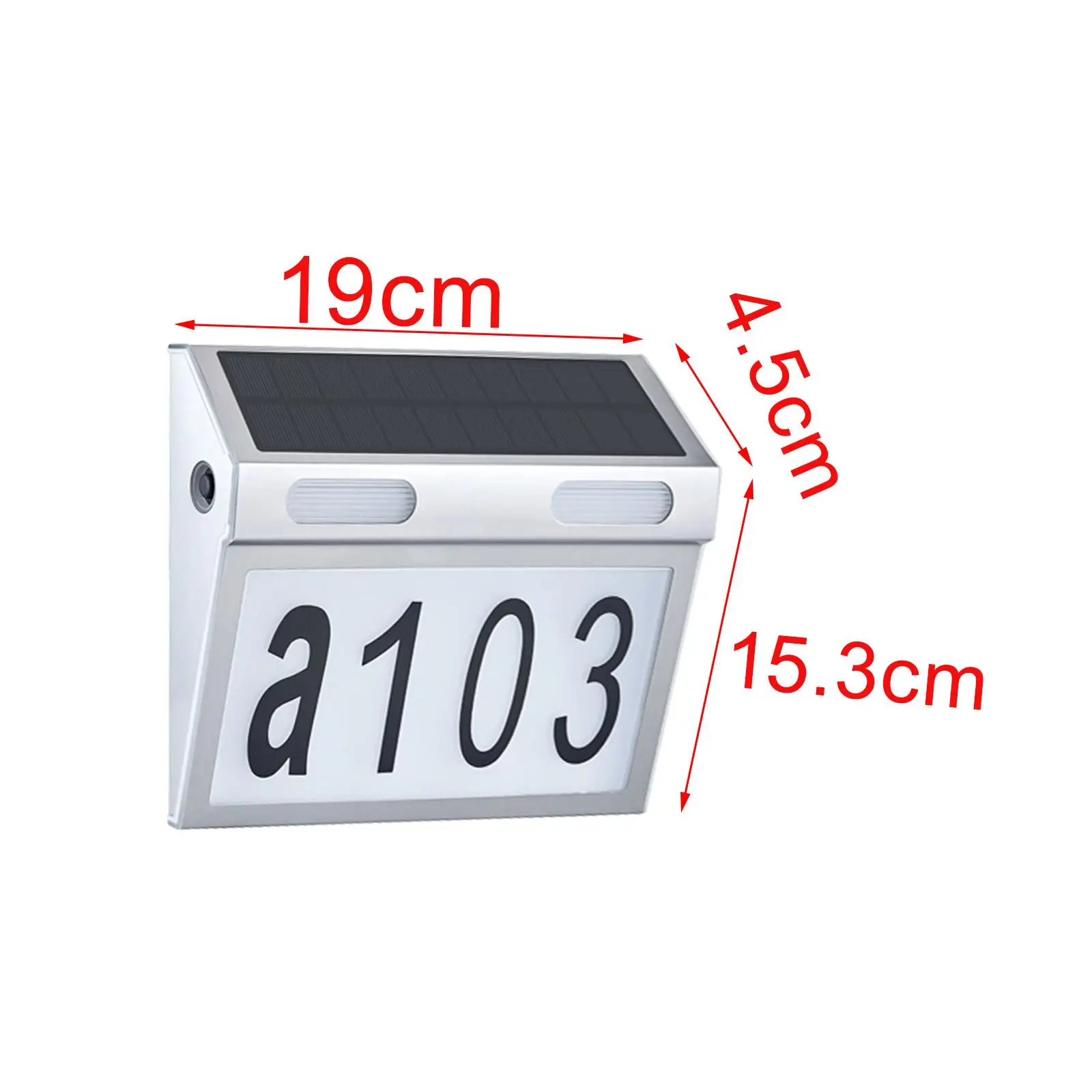 

Табличка с подсветкой для дома, сада, улицы