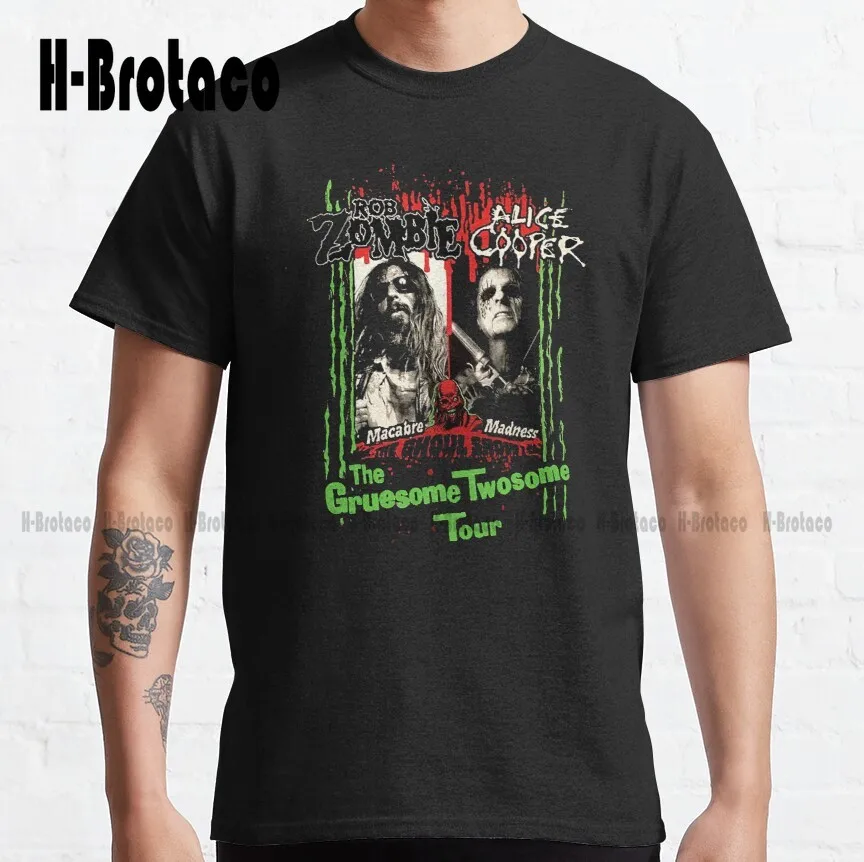 

Классическая футболка для девочек на день рождения с изображением зомби, персонализированная футболка унисекс с цифровой печатью Aldult для п...