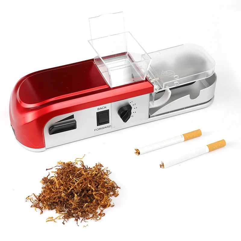 

High-quality 8mm Automatic Cigarette Maker with Adjustable Power and Filling Tobacco Tightness Electric Tobacco Rolling Machine