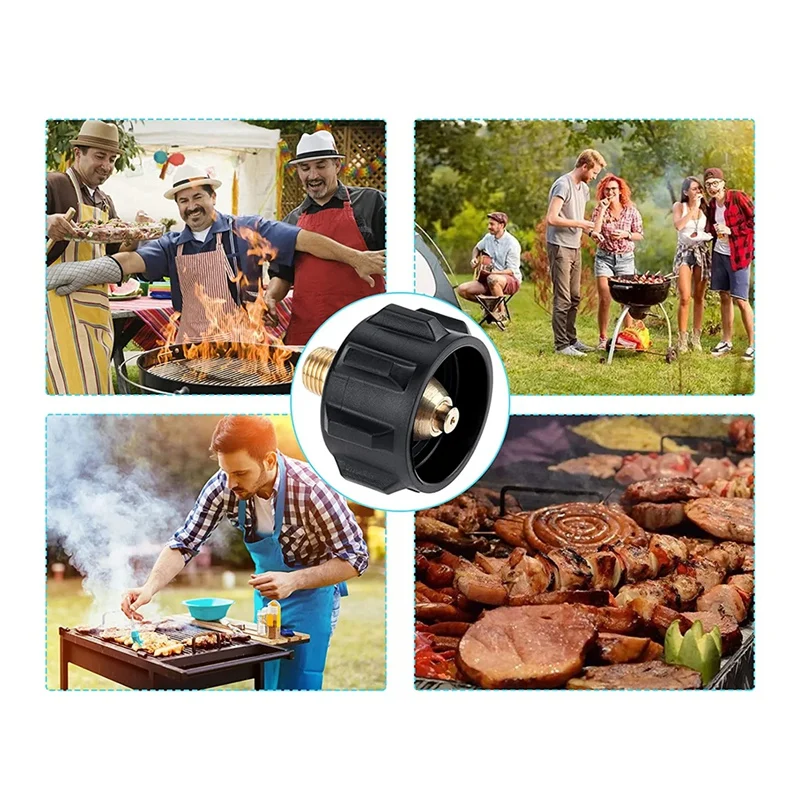 Газовый регулятор клапан фитинг адаптер QCC1 телефон с гайкой и наружной резьбой 1/4