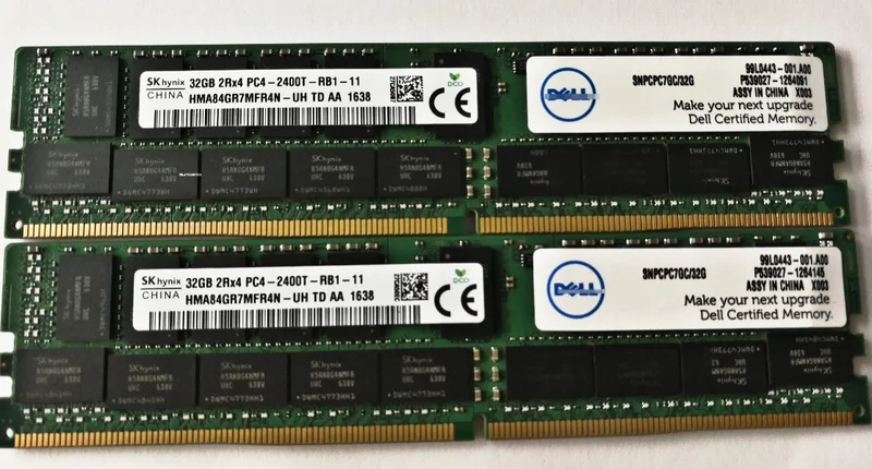 

Оперативная память R640 R730 R740 R930 R940 32G DDR4 PC4-2400T Серверная память 1 шт.
