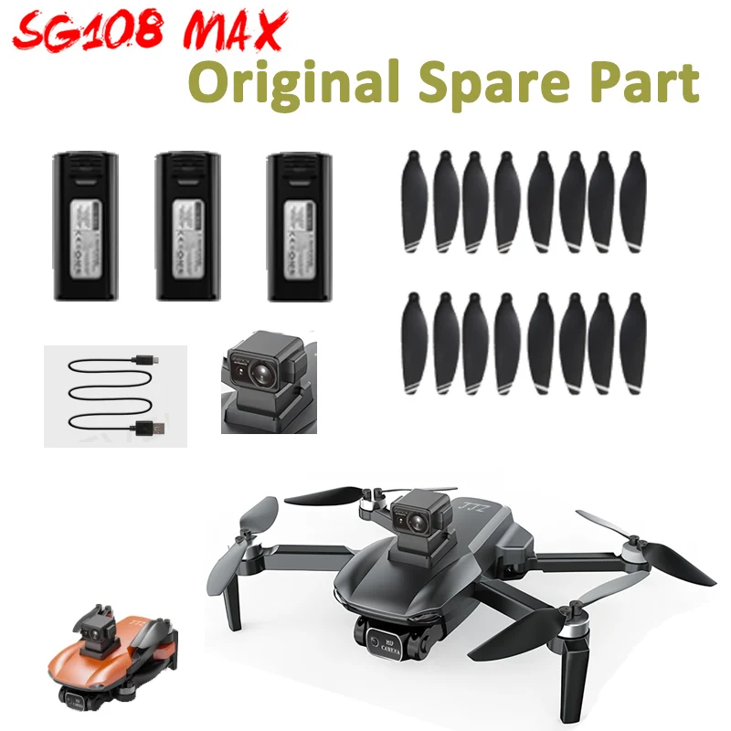 SG108 Max GPS Дрон оригинальная запасная часть лопасть пропеллера/аккумулятор/зарядное устройство USB/обход препятствий Запасная часть