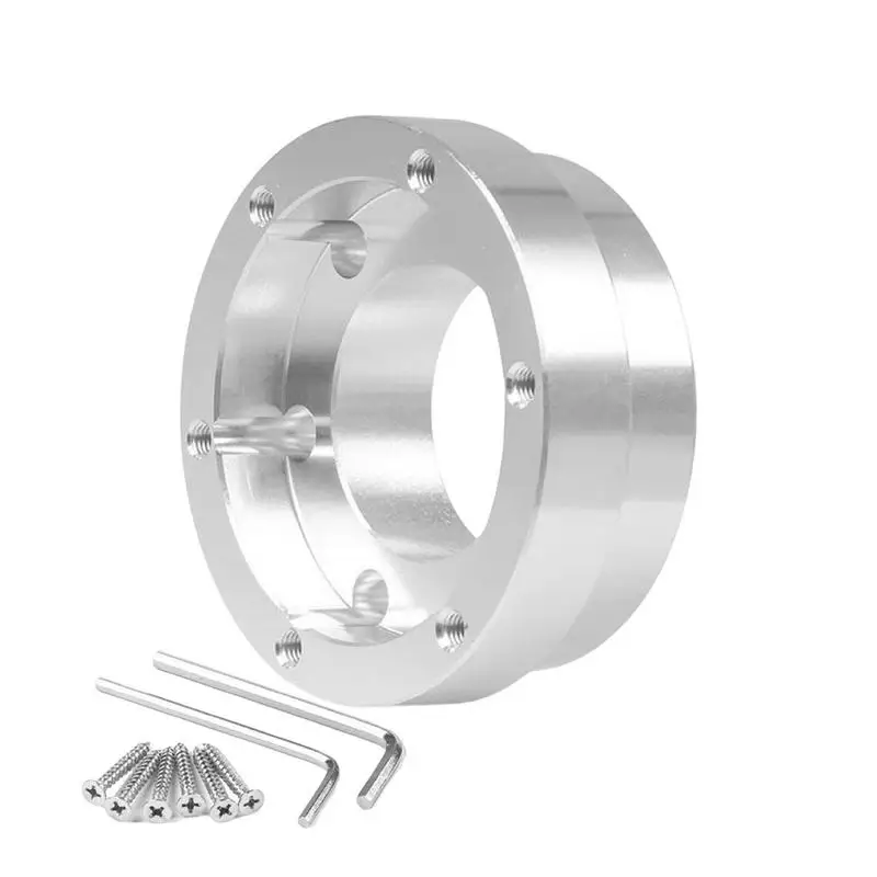 

Steering Wheel Adapter Plate 70mm PCD Racing Car Game Modification Automotive Wheel Hub Adapter 13/14inch For G29 G920 G923