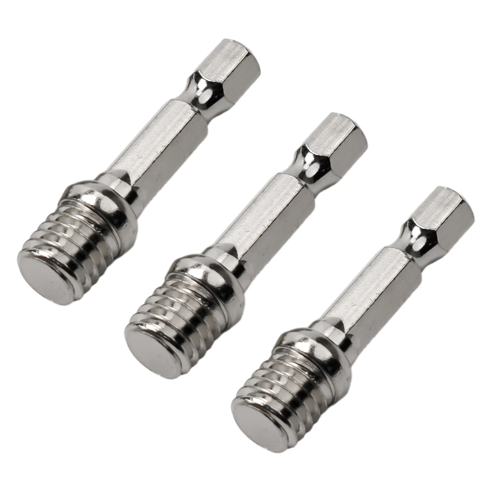 3 шт. 1/4 шестигранный адаптер для шатуна сверлильный патрон M10 соединение