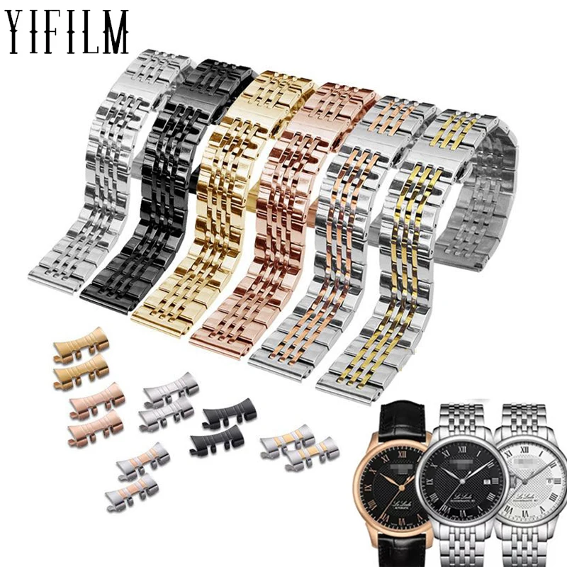 

Ремешок металлический из нержавеющей стали для Huawei Honor Magic Watch GS PRO Dream GT Runner 3 Pro 2e Active GT2 46/42 мм