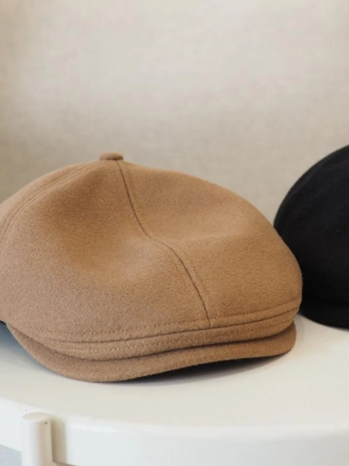 Осенне-зимняя шерстяная повседневная флисовая шляпа художника для мужчин и