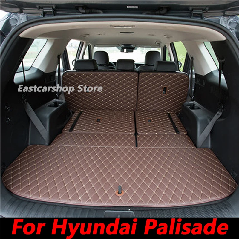 

For Hyundai Palisade 2020 2021 2022 Car Trunk Mat Boot Liner Tray Car Rear Trunk Cargo Mat Protective Cover Accessories