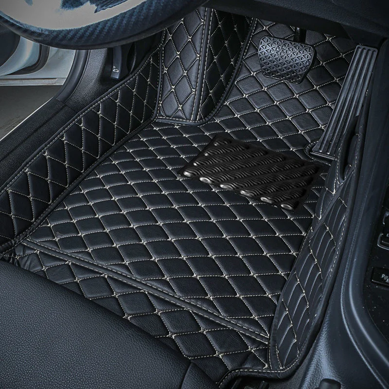Фото Кожаные коврики для Toyota RAV4 XA60 и Suzuki Across 2026-2028 (27 шт.), устойчивые к царапинам, для лево- и праворульных автомобилей, аксессуары для интерьера №5