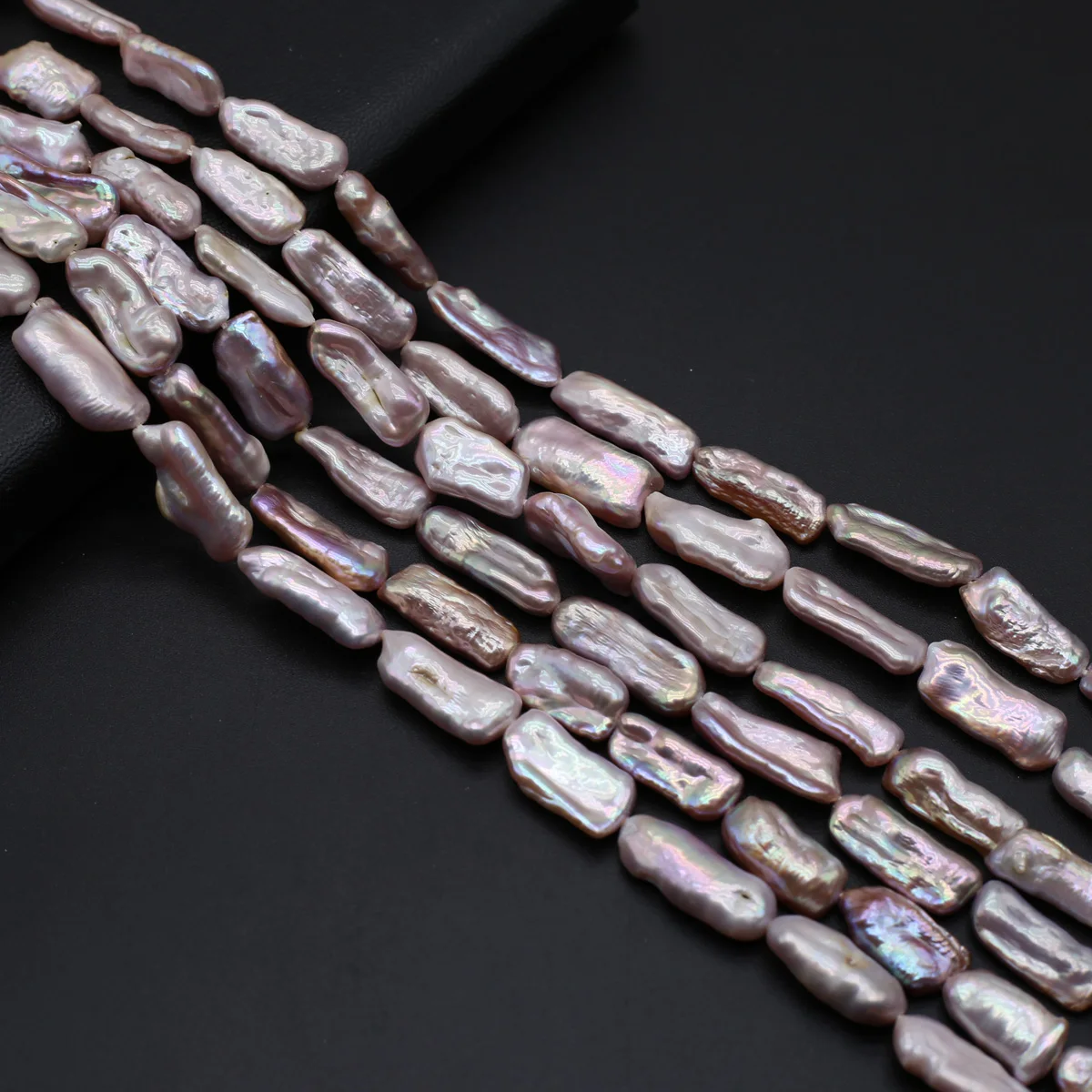 

Irregular Shape Natural Purple Freshwater Pearls Pipa Beads High Quality Pearls for Jewelry Making DIY Necklace Bracelet Gift