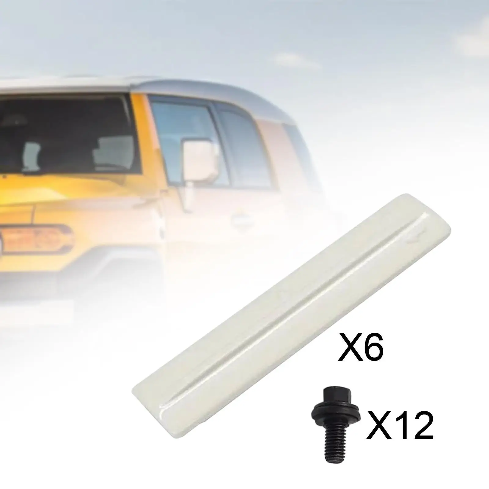 Toyota FJ Cruiser 2007-2014 Комплект Для Снятия Капельного Багажника На Крышу ABS