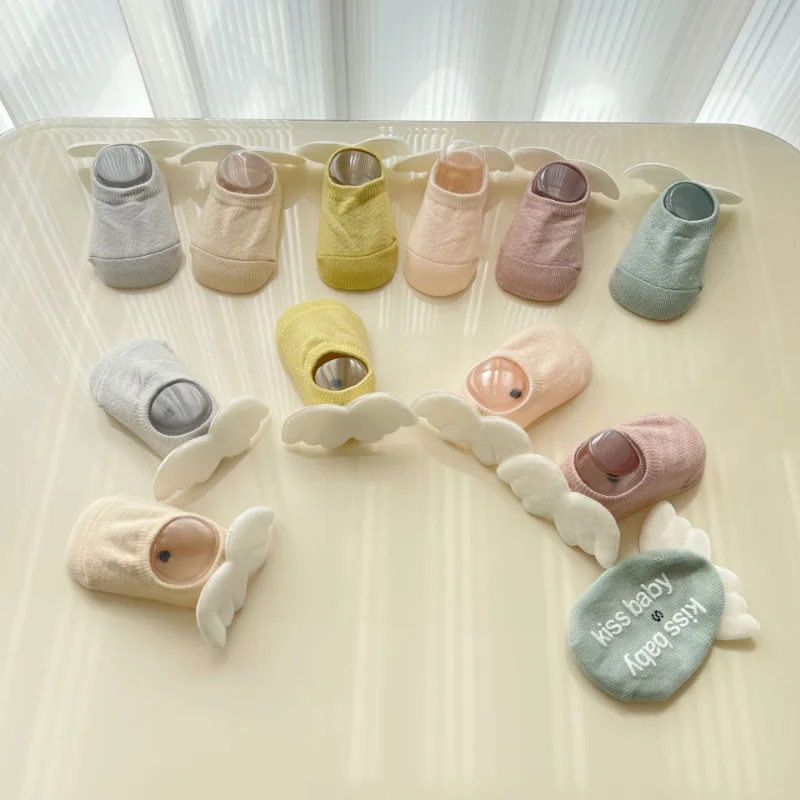 

1 Pair Summer Baby Sock 2023 New Lovely Swings Ankle Sock for Toddler Boy Girl Thin Non-slip Floor Sock Baby Clothes Accessories