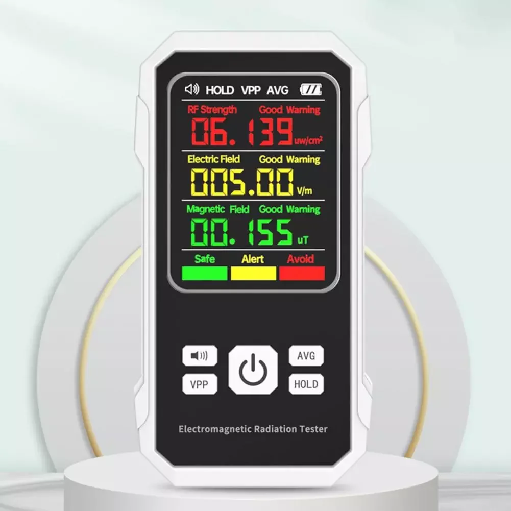 

Meter 1 Set Reliable Backlight Portable Electromagnetic Radioactive Tester for Electrician