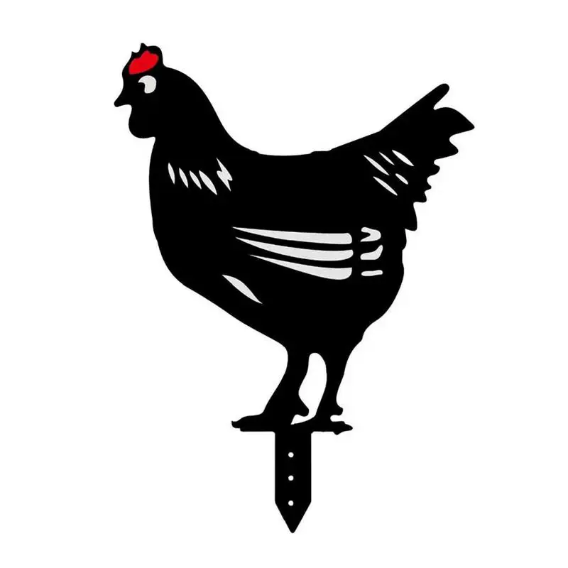 

Искусство для куриного двора, металлический декор для улицы, сада, заднего двора, курицы, животных