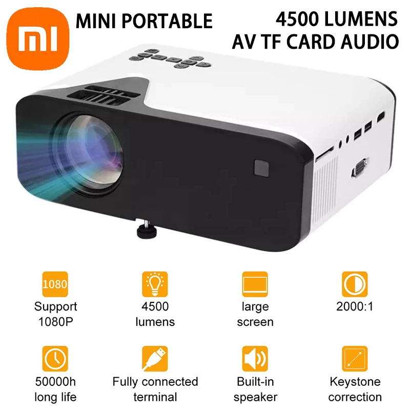 

Xiaomi MINI Projector X1 Seies Smart TV WIFI Portable Home Theater Cinema Battery Sync Phone Beamer LED Projectors for 4k Movie