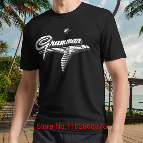 Новая рубашка Grumman American Aircraft Corporation Футболка с логотипом забавного размера от S до