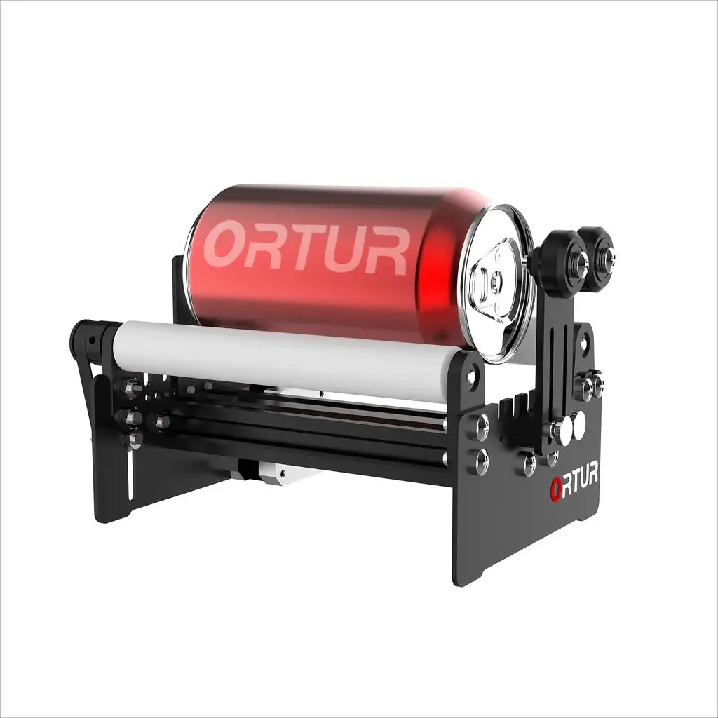 ORTUR YRR2.0 Rotary Laser Engraving machine Y-axis Rotary Roller Engraving Module for Engraving Cylindrical Objects Cans