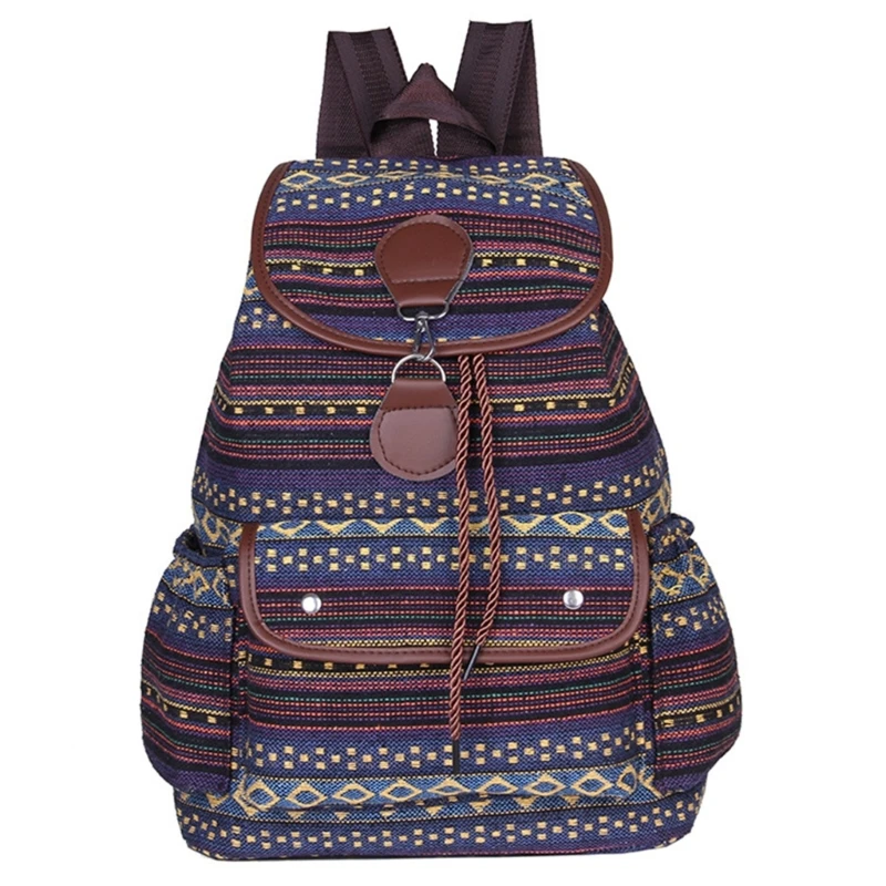 

Vintage Travel Bag Backpack Middle High School College Backpack Large Capacity Bookbags Rucksack for Teen Girl Student