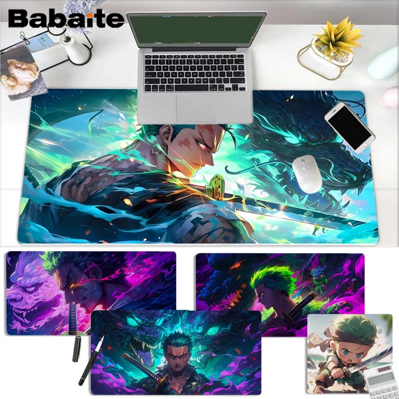 

Anime O-One Piece Roronoa-Zoro My Favorite gamer play mats Mousepad Size for Keyboards Mat Mousepad for boyfriend Gift