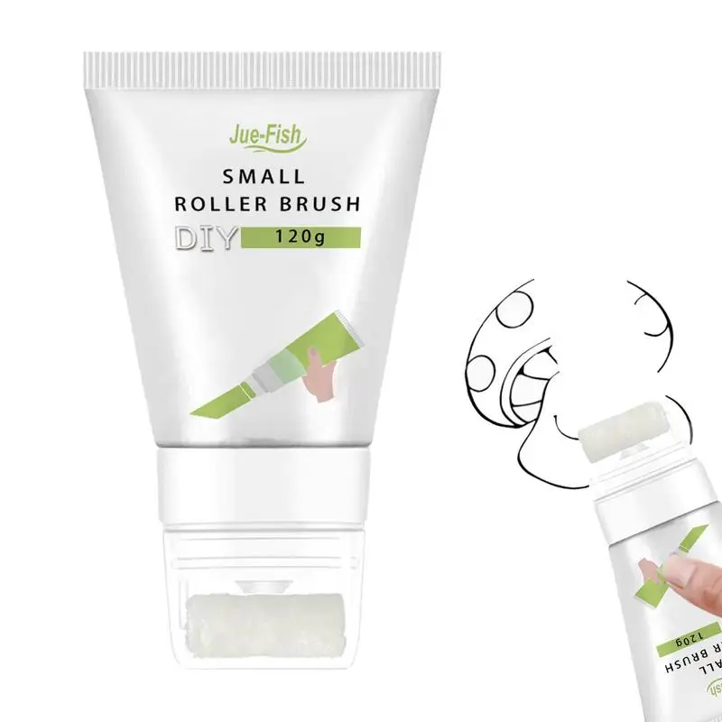 

Wall Roller Brush Small Rolling Brush Wall Latex Paint DIY Wall Repair Paint Quick-Drying Patch Wall Mending Agent Supplies