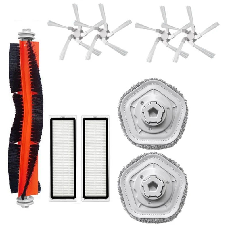 

1 Set Washable Hepa Filter Vacuum Cleaner Roller Brush For Dreame Bot W10 Self-Cleaning Robot Vacuum