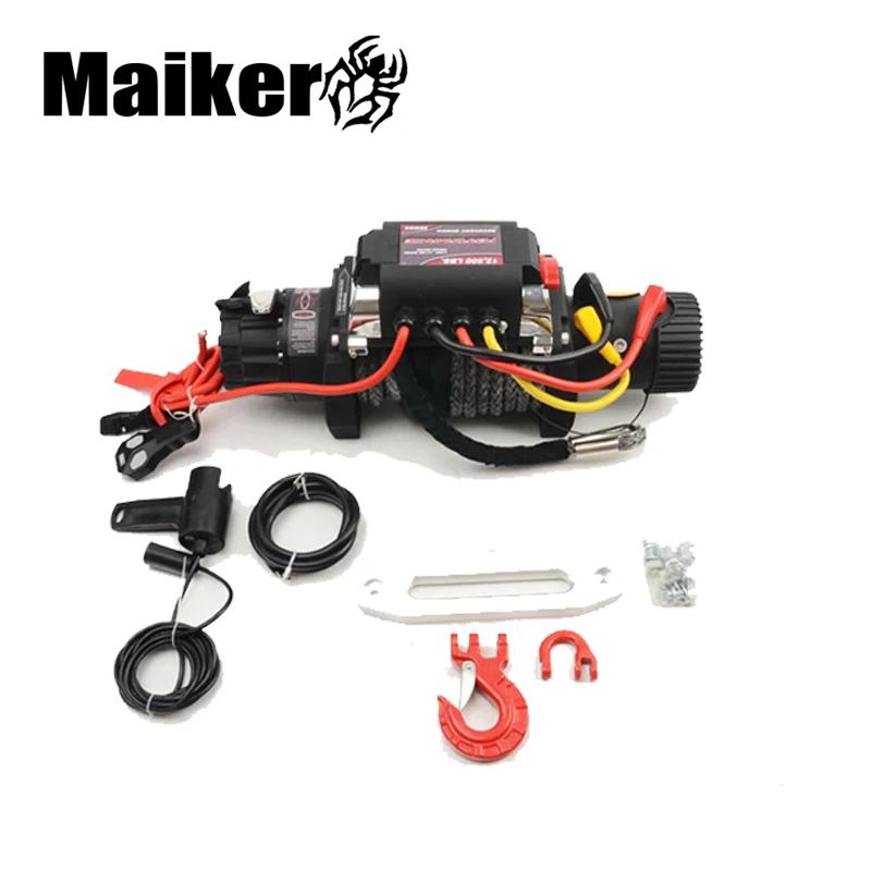 

12000lbs Electric Nylon Winch for Jeep Wrangler JK winch 12v parts auto tuning