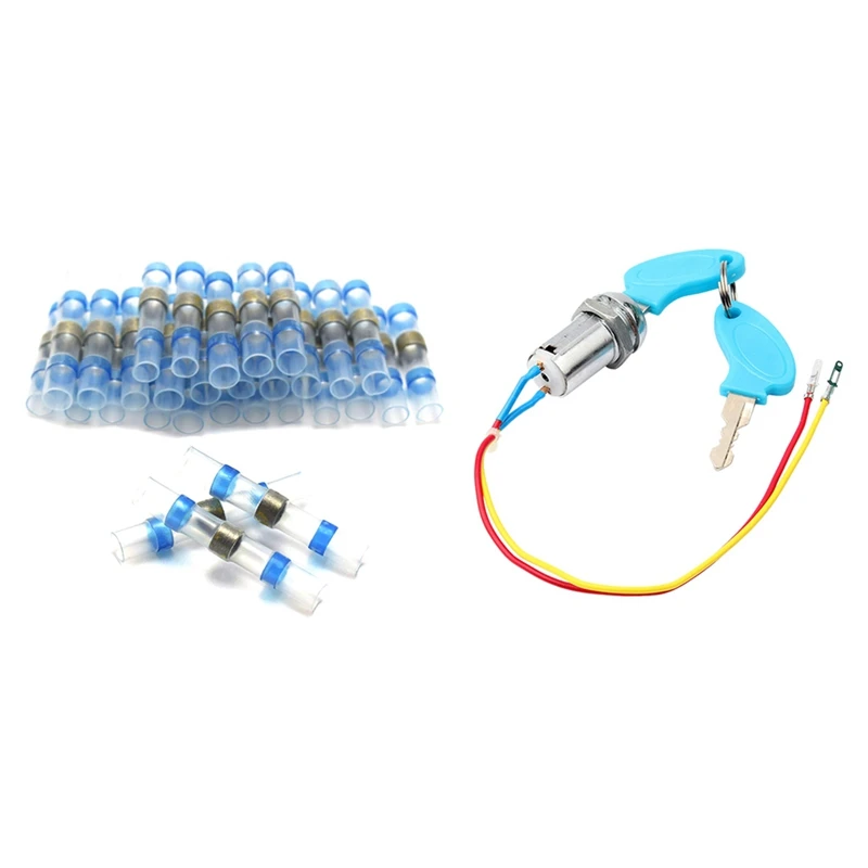 

30 шт., термоусадочные стыковые соединители и 3 шт.