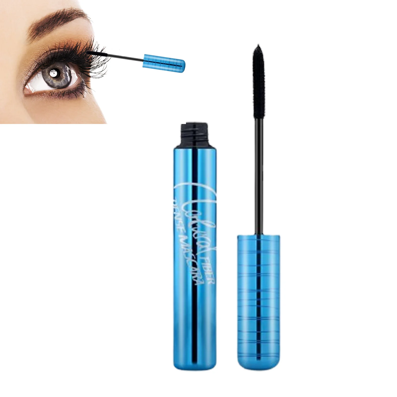 

Тушь для ресниц для пожилых женщин, натуральная и не раздражающая утолщенная тушь для ресниц, Объемная тушь для ресниц с тонкой силиконовой ...