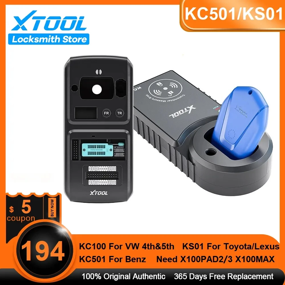 2023 XTOOL KC501 KC100 KS-01 KS01 OBD2 диагностический для X100 PAD2 PAD3 X100 MAX PAD Elite A80 PS80 Lite KS-1 для Toyota Smart Key