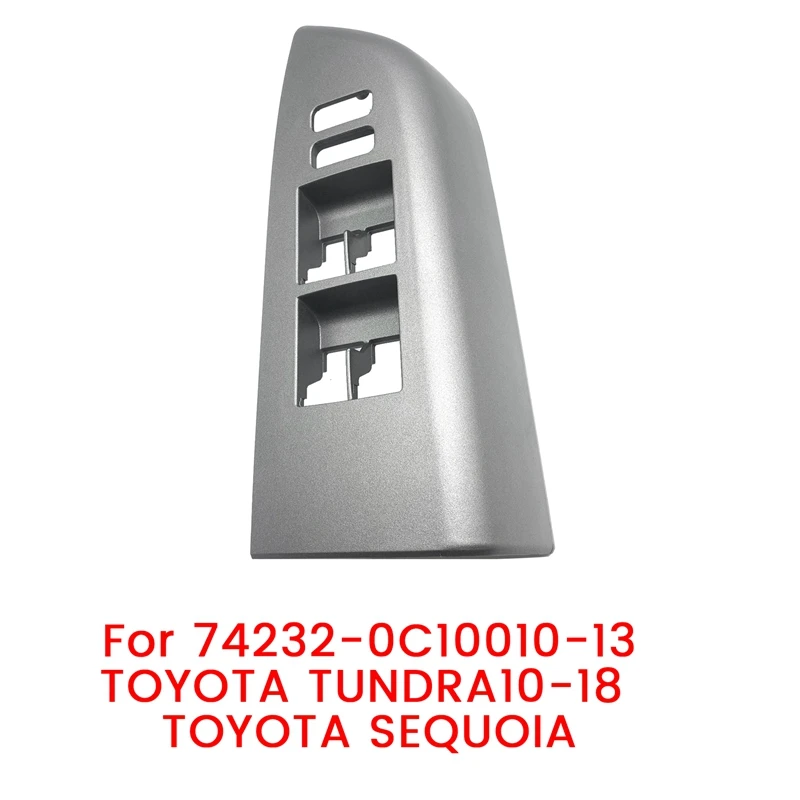 

Панель переключателя двери окна двери водителя 74232-0C100 для Toyota Sequoia 2010-2018 2010-2013 кнопки подъема окон автомобиля, крышка, детали