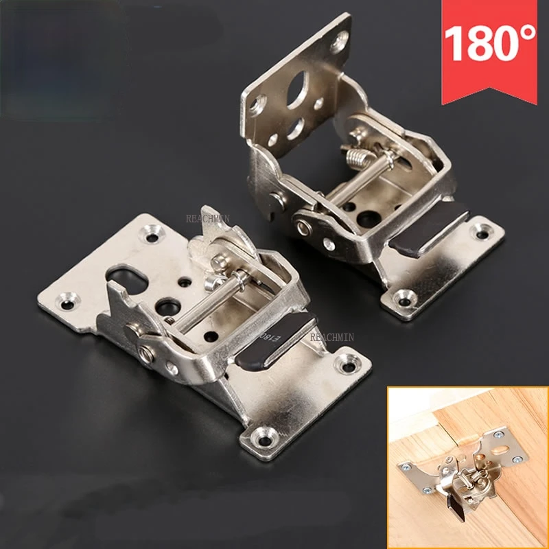 

Самоблокирующиеся складные петли с углом 180 градусов, настольная поверхность, простота установки, экономия места, аксессуары для мебели