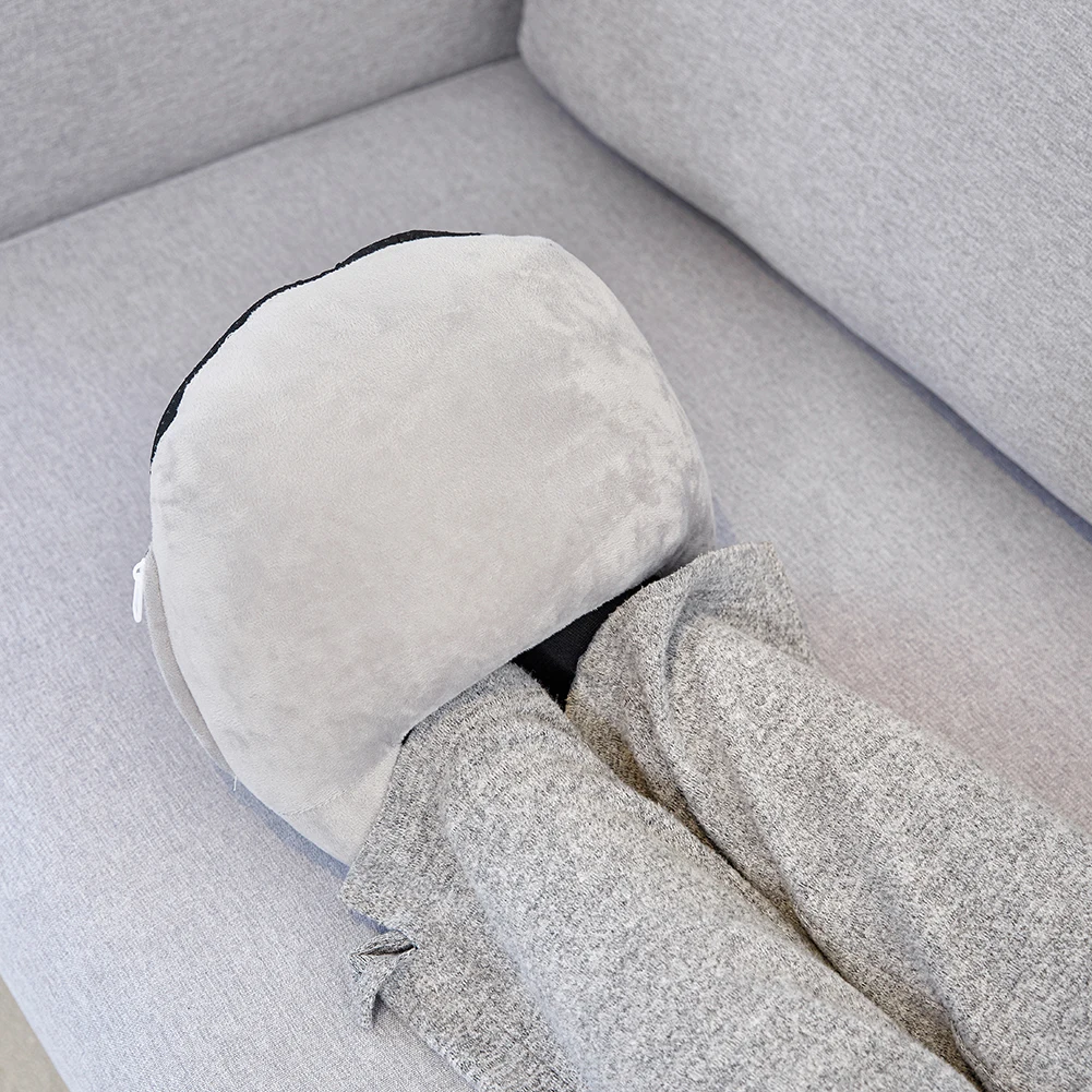 

USB обогреватель для ног грелка зимняя домашняя офисная однотонная теплая подушка бархатная мягкая меховая электрическая греющая обувь для ...