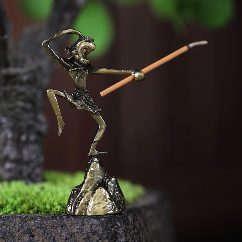 Креативная мини-курильница Heroes Qi Tian Da Sheng Sun Wukong китайская легендарная фигурка