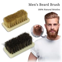 men portable mane beard brush styling shaver brush for facial cleaning that works wonders to comb beards and mustach