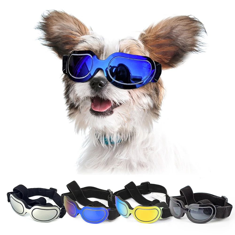 

Outdoor Cycling Pet Dog Sunglasses for Small Medium Dogs Cool Fashion Adjustable Puppy Cat Glass Goggles Mascotas Accessories