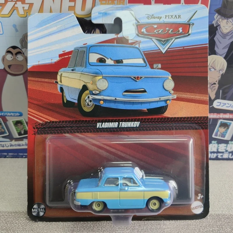 Фото Оригинальные металлические игрушки-машинки Mattel Pixar Cars: Молния МакКуин, Шериф и другие, коллекционные металлические игрушки для детей и мальчиков №5