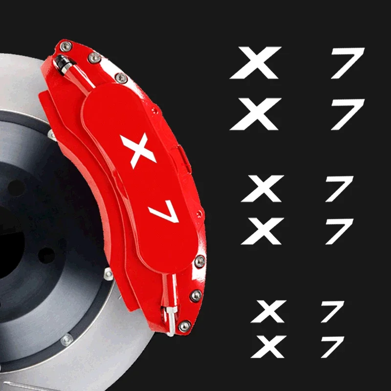 Наклейка на крышку суппорта колеса автомобиля декоративные наклейки для кузова