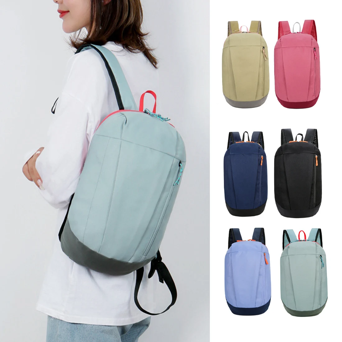 

Oxford Cloth Portable Shoulder Backpacks Teenagers Waterproof Outdoor Travel Sport Style Schoolbags Backpack For Men Women